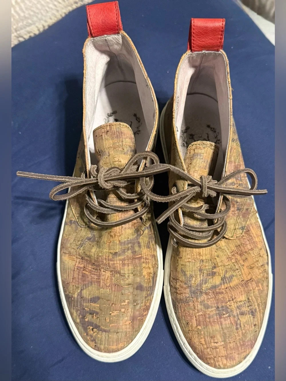 Del Toro Alto 312 Cork Chukka Sneakers Made in Italy Men’s 9